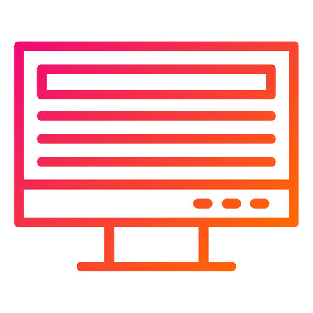 Booking online Vector Icon Design Illustrationのイラスト素材