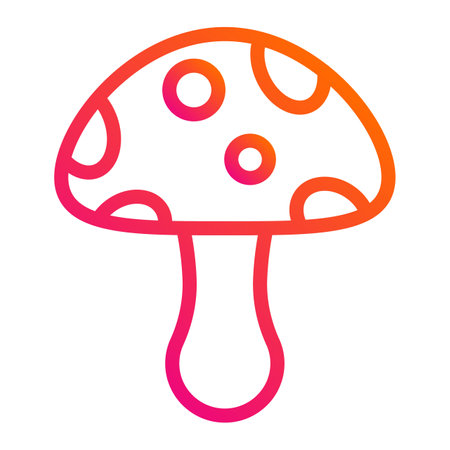Mushroom Vector Icon Design Illustrationのイラスト素材