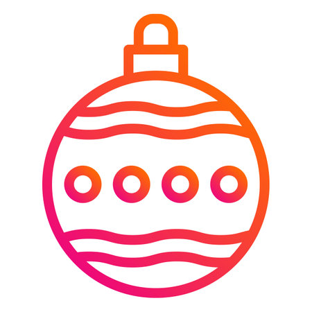 Bauble Vector Icon Design Illustrationのイラスト素材
