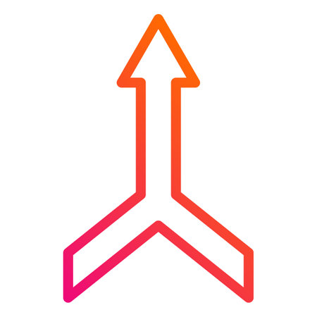 Merge Vector Icon Design Illustrationのイラスト素材