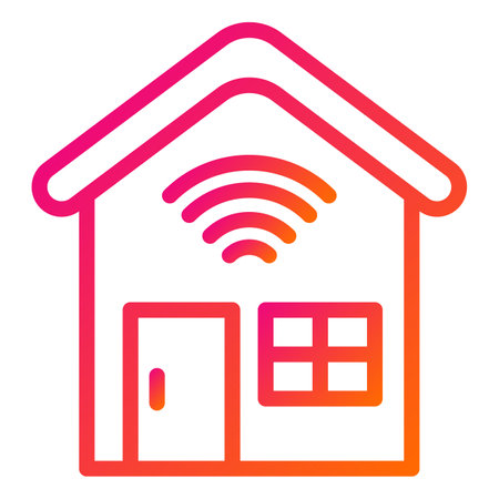 Smart house Vector Icon Design Illustrationのイラスト素材