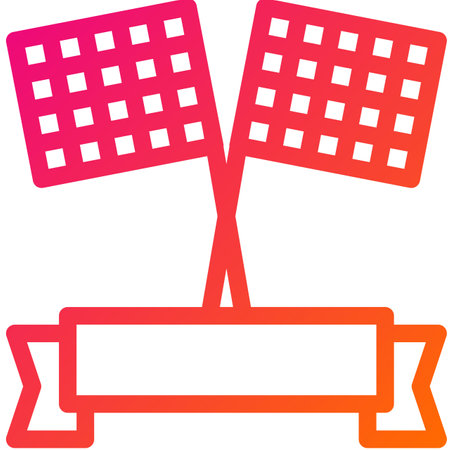 Flag Vector Icon Design Illustrationのイラスト素材