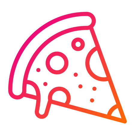 Pizza Vector Icon Design Illustrationのイラスト素材