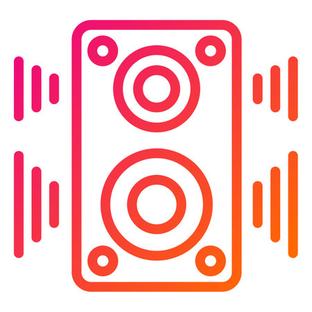 Speaker Vector Icon Design Illustrationのイラスト素材