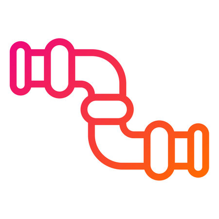 Pipe Variant Vector Icon Design Illustrationのイラスト素材