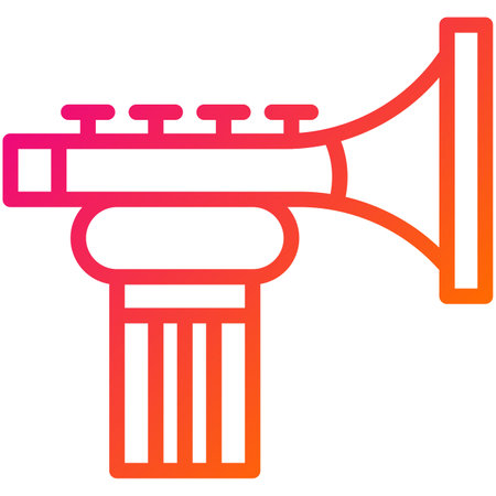 Trumpet Vector Icon Design Illustrationのイラスト素材