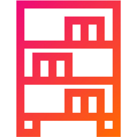 Bookcase Vector Icon Design Illustrationのイラスト素材