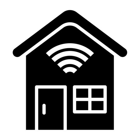 Smart house Vector Icon Design Illustrationのイラスト素材