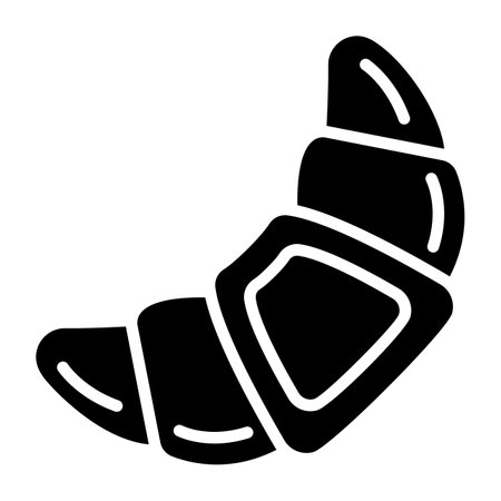 Croissant Vector Icon Design Illustrationのイラスト素材