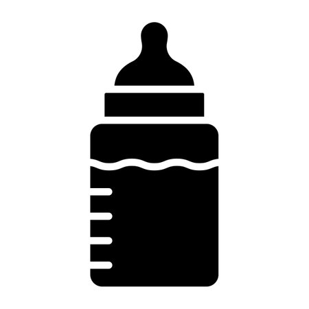 Feeding bottle Vector Icon Design Illustrationのイラスト素材