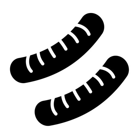 Sausage Vector Icon Design Illustrationのイラスト素材