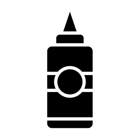 Ketchup Vector Icon Design Illustrationのイラスト素材