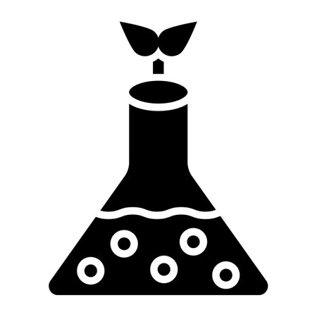 Flask Vector Icon Design Illustrationのイラスト素材