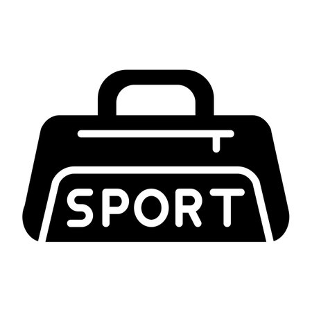 Sport bag Vector Icon Design Illustrationのイラスト素材