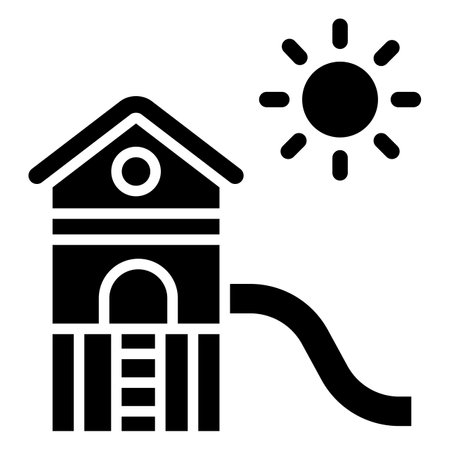 Playground Vector Icon Design Illustrationのイラスト素材