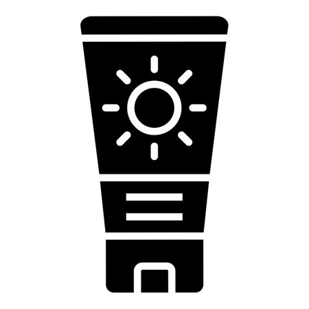 Sunscreen Vector Icon Design Illustrationのイラスト素材