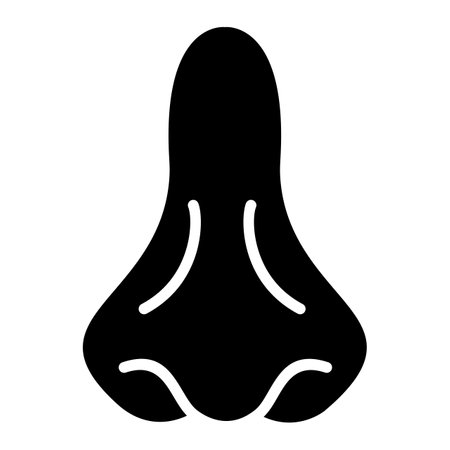 Nose Vector Icon Design Illustrationのイラスト素材