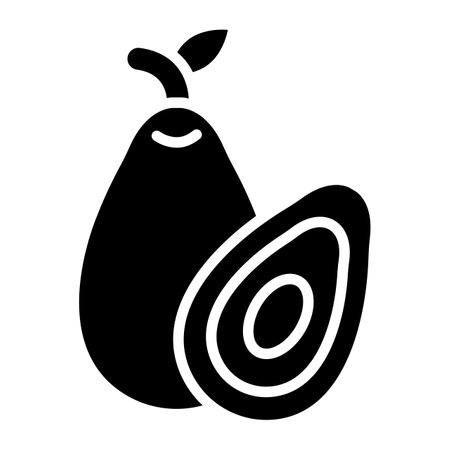 Avocado Vector Icon Design Illustrationのイラスト素材
