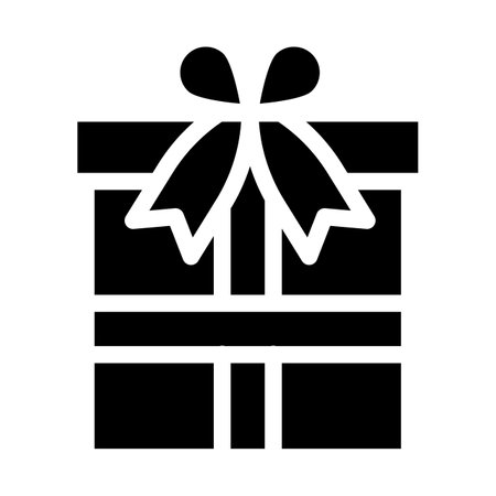 Gift box Vector Icon Design Illustrationのイラスト素材