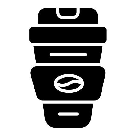 Coffee cup Vector Icon Design Illustrationのイラスト素材