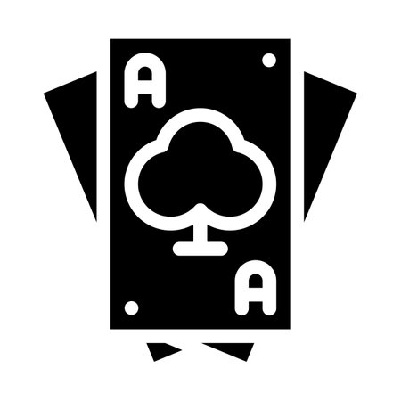 Playing card Vector Icon Design Illustrationのイラスト素材