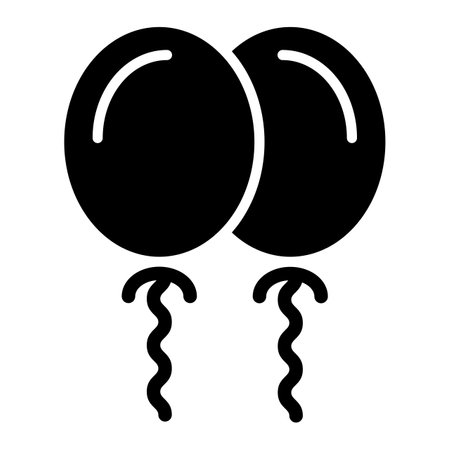 Balloons Vector Icon Design Illustrationのイラスト素材