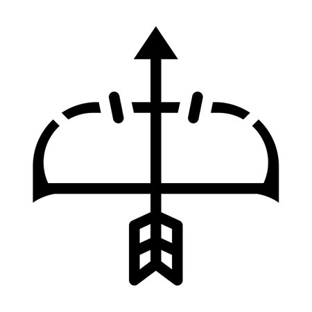 Bow Vector Icon Design Illustrationのイラスト素材