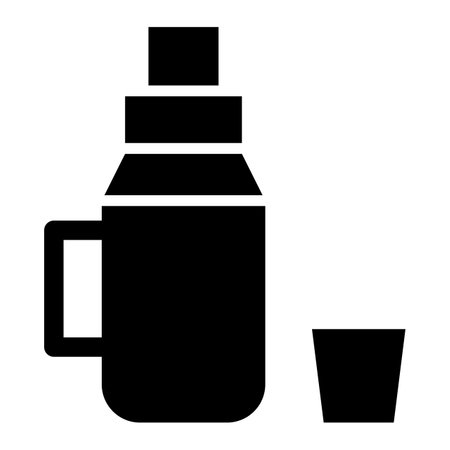 Thermos Vector Icon Design Illustrationのイラスト素材