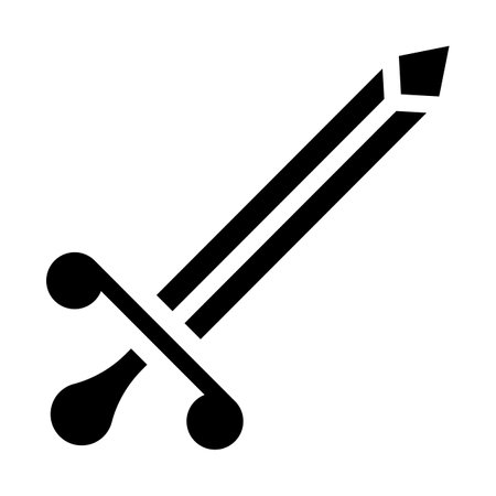 Sword Vector Icon Design Illustrationのイラスト素材