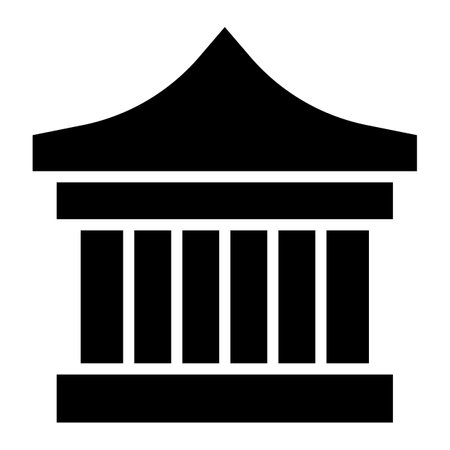 Gazebo Vector Icon Design Illustrationのイラスト素材