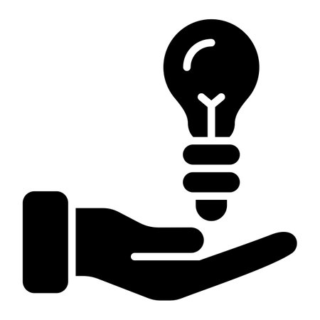 Solution Vector Icon Design Illustrationのイラスト素材