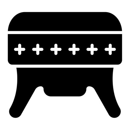 Ottoman Vector Icon Design Illustrationのイラスト素材