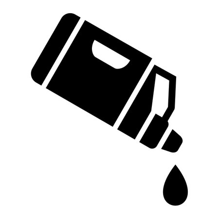 Engine oil Vector Icon Design Illustrationのイラスト素材