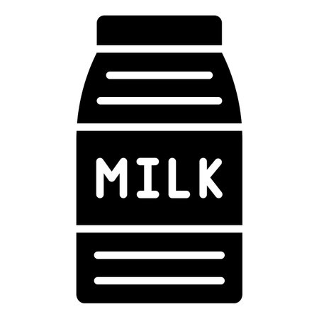 Milk Vector Icon Design Illustrationのイラスト素材