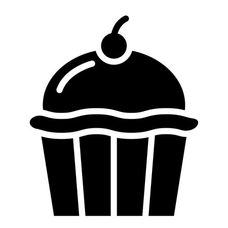 Cupcake Vector Icon Design Illustrationのイラスト素材