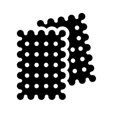 Biscuit Vector Icon Design Illustrationのイラスト素材