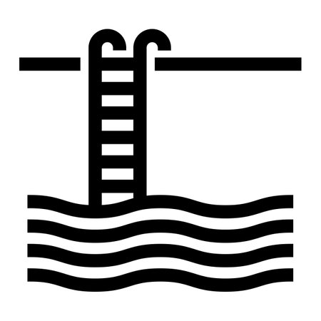 Pool Vector Icon Design Illustrationのイラスト素材