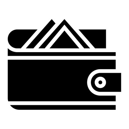 Wallet Vector Icon Design Illustrationのイラスト素材