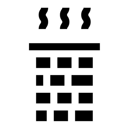 Chimneys Vector Icon Design Illustrationのイラスト素材