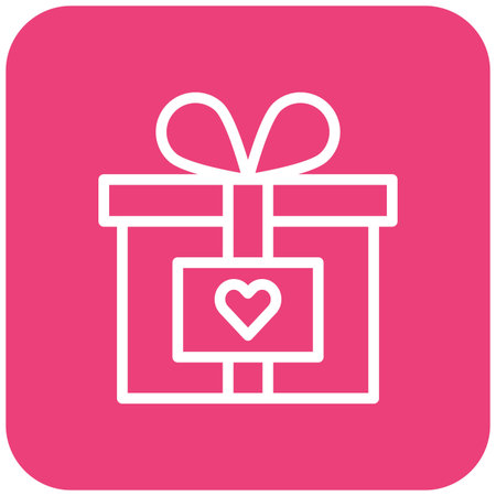 Gift box Vector Icon Design Illustrationのイラスト素材