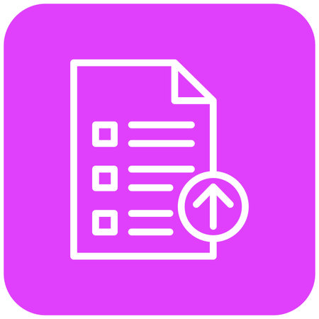 Upload Vector Icon Design Illustrationのイラスト素材