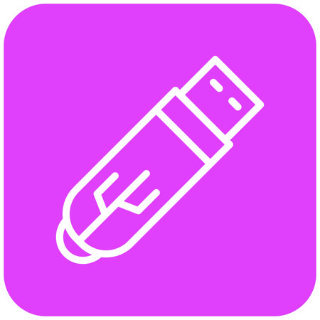 Pen drive Vector Icon Design Illustration