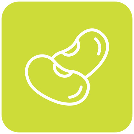 Beans Vector Icon Design Illustration