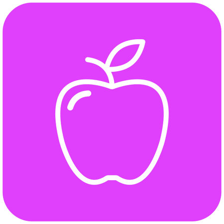 Apple Vector Icon Design Illustrationのイラスト素材
