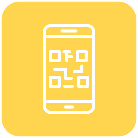 Qr code Vector Icon Design Illustration