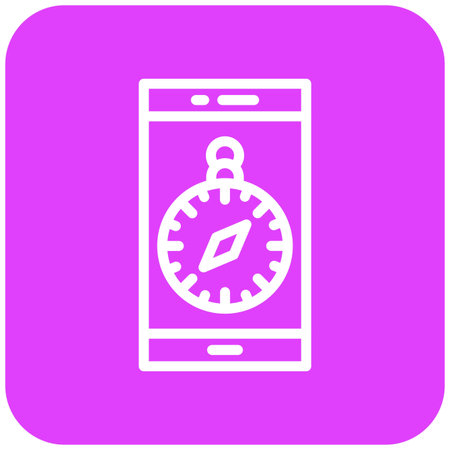 Location app Vector Icon Design Illustration