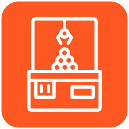 Crane machine Vector Icon Design Illustrationのイラスト素材