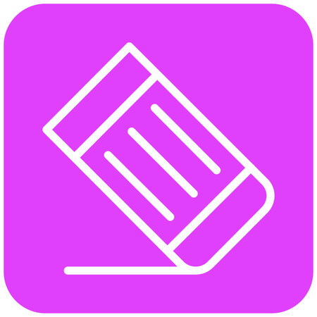 Eraser tool Vector Icon Design Illustration