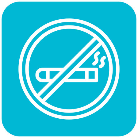 No smoking Vector Icon Design Illustrationのイラスト素材