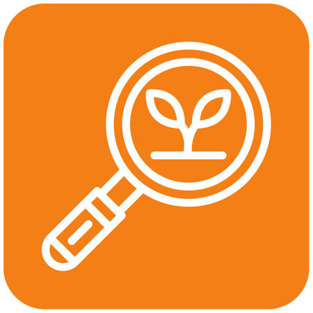Eco search Vector Icon Design Illustrationのイラスト素材